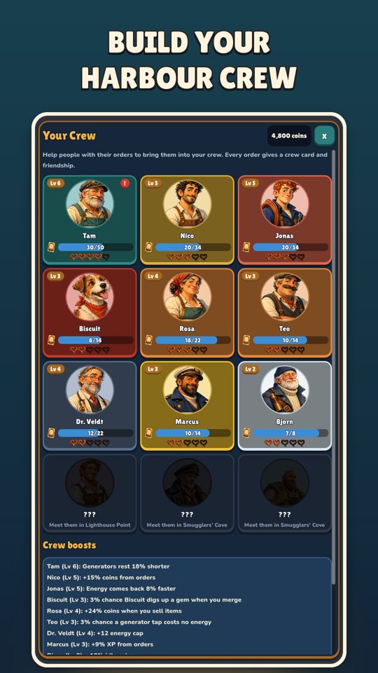 The harbour crew